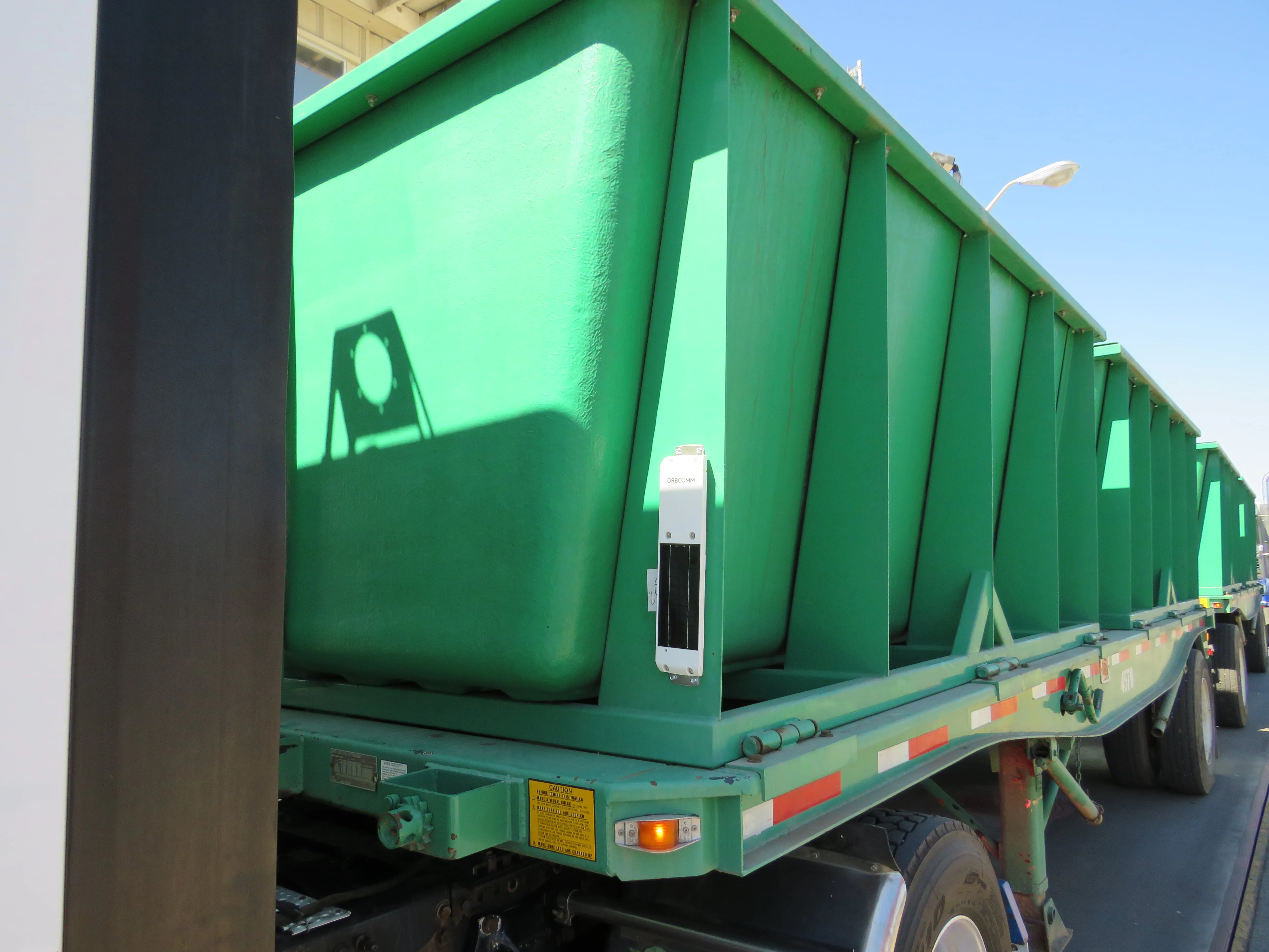 green ag transportation hopper