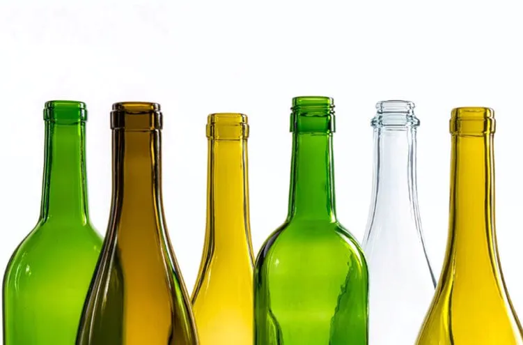 glass bottles, premium corks, premium labels