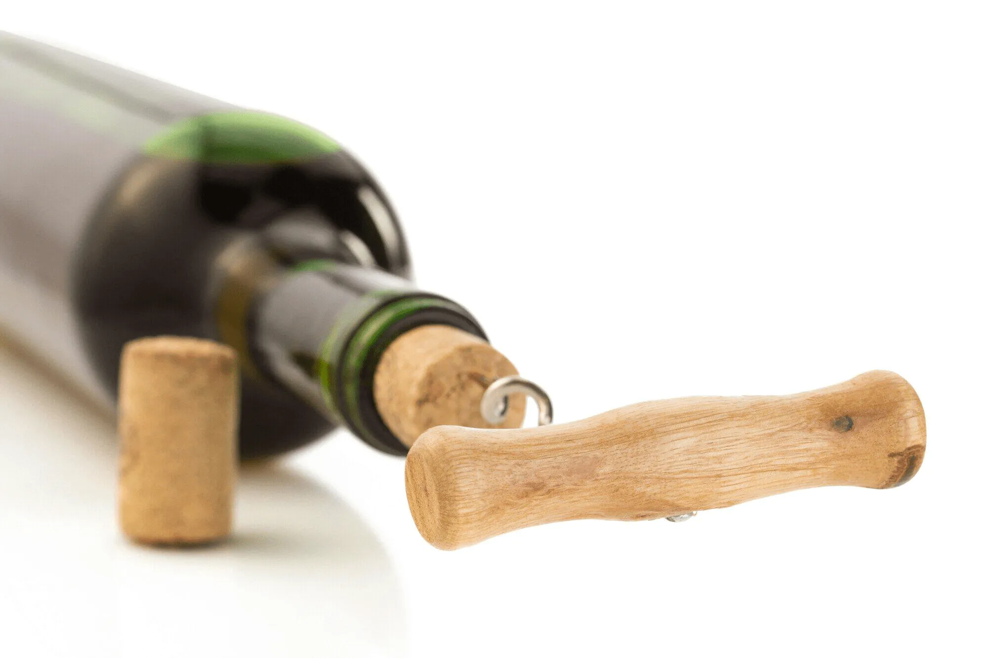 wine bottle with cork