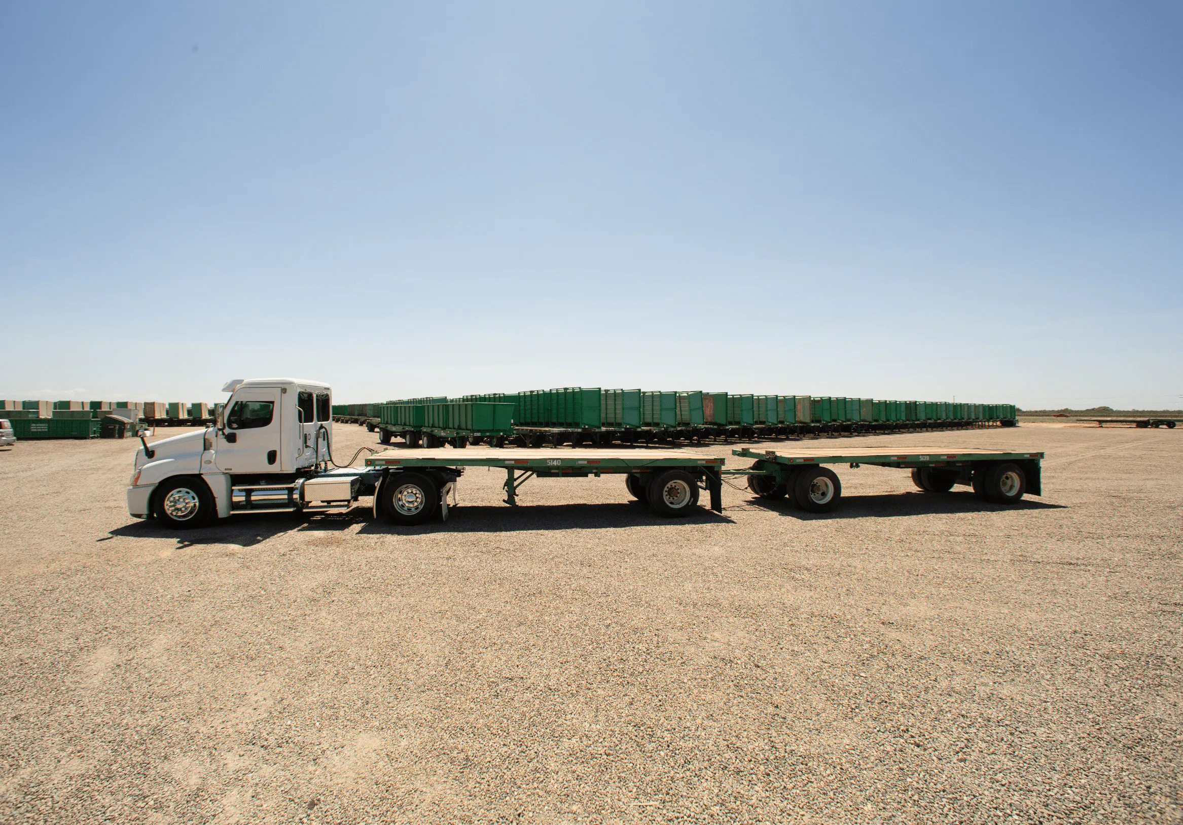 Flatbed Trailer Harvest Hauling Services | G3 Enterprises California