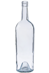 Tapered Bordeaux Wine Glass Bottles | 750mL Premium | G3 Enterprises