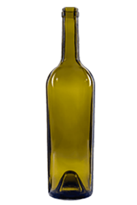 Tapered Bordeaux Wine Glass Bottles | 8805 | Antique | Full Punt