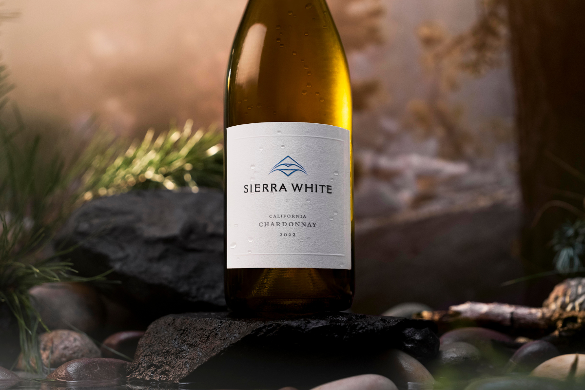 Sierra White Custom Wine Label